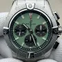 Breitling Chronomat B01 42 AB0147101L1A1 Replica - Cadran Vert Menthe Acier Inoxydable