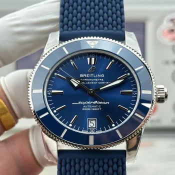 Breitling Superocean Heritage AB2020161C1S1 Replica - Cadran Bleu Bracelet Caoutchouc