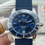 Breitling Superocean Heritage AB2020161C1S1 Replica - Cadran Bleu Bracelet Caoutchouc
