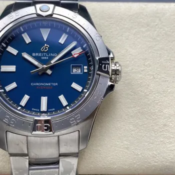 Breitling Avenger A17328101C1A1 Replica - Cadran Bleu Lunette Cannelee