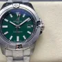 Breitling Avenger A17328101L1A1 Replica - Cadran Vert Lunette Cannelee