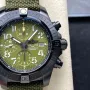 Breitling Avenger Chronograph Military Green V13317101L1X1 Replica - Cadran Vert Titane