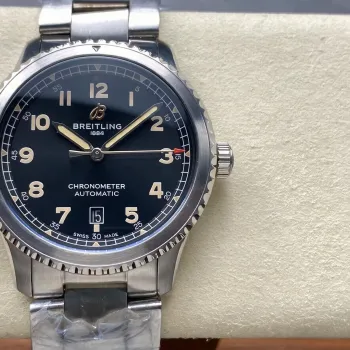 Breitling Navitimer 8 Automatic 41 A17315101B1A1 Replica - Cadran Noir Acier Inoxydable