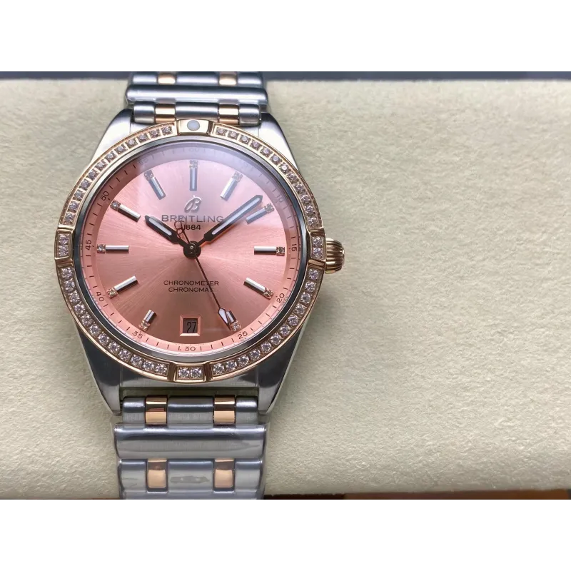 Breitling Chronomat Femme U10380591K1U1 Replica - Copper Lunette Cannelee