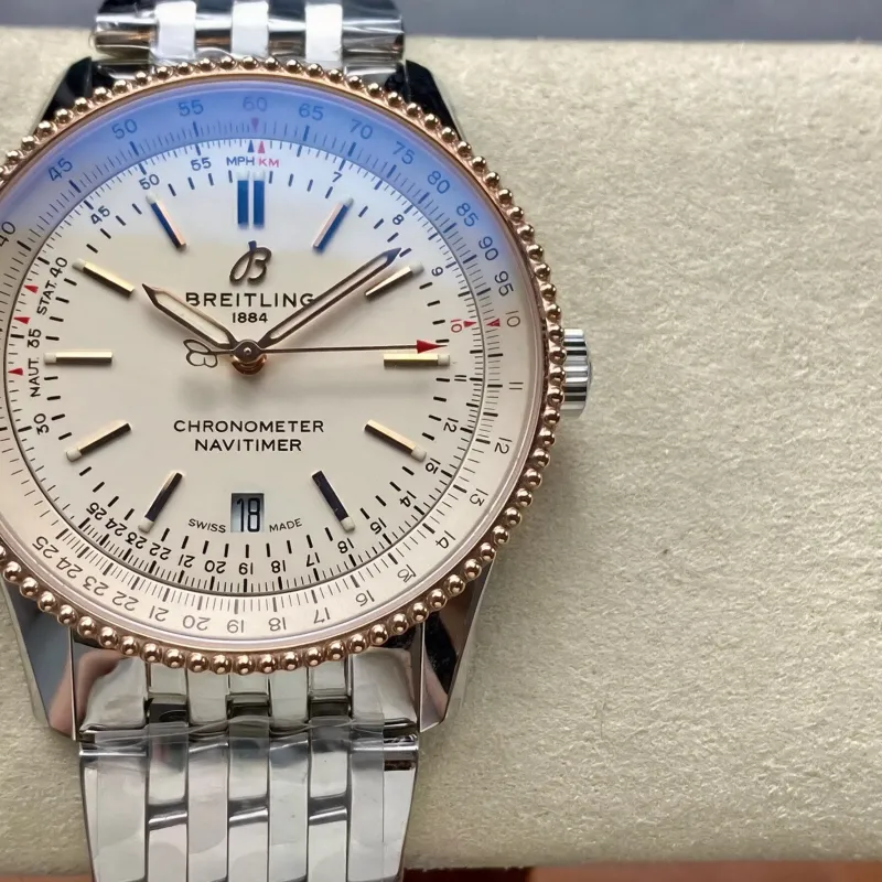 Breitling Navitimer Automatic 41 U17326211G1A1 Replica - Cream Bicolore