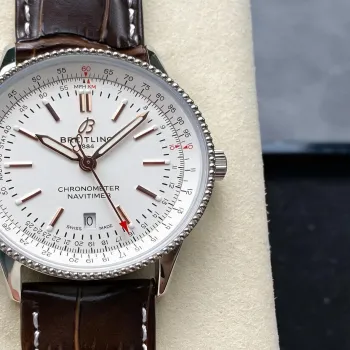 Breitling Navitimer Automatic 41 A17326211G1P1 Replica - Cadran Blanc Acier Inoxydable