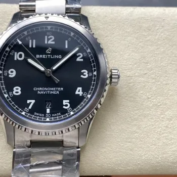 Breitling Navitimer 8 Automatic 41 A17314101B1A1 Replica - Cadran Noir Acier Inoxydable
