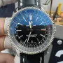 Breitling Navitimer A17326211B1P2 Replica - Cadran Noir Lunette Cannelee