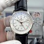 Breitling Navitimer A32310211G1P1 Replica - Cadran Argent Lunette Cannelee