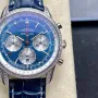 Breitling Navitimer AB0139631C1P1 Replica - Cadran Bleu Lunette Cannelee