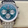 Breitling Navitimer AB0137211C1A1 Replica - Cadran Bleu Lunette Cannelee