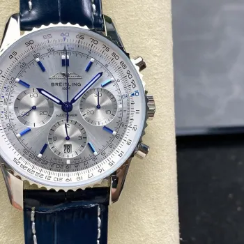 Breitling Navitimer AB0139A71G1P1 Replica - Cadran Blanc Lunette Cannelee