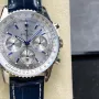 Breitling Navitimer AB0139A71G1P1 Replica - Cadran Blanc Lunette Cannelee