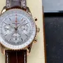 Breitling Navitimer RB0139211G1P1 Replica - Cadran Argent Lunette Cannelee