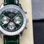Breitling Navitimer AB01384C1L1P1 Replica - Cadran Vert Lunette Cannelee