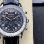 Breitling Navitimer PB02301A1B1P1 Replica - Cadran Noir Lunette Cannelee
