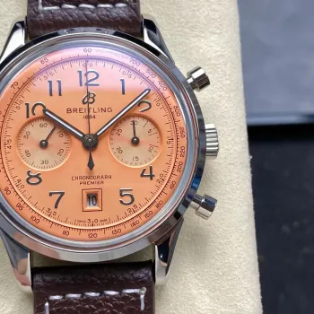 Breitling Premier AB0145331K1P2 Replica - Copper Acier Inoxydable