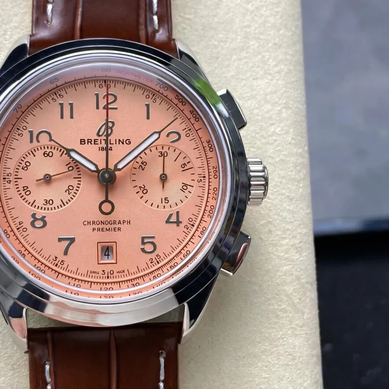 Breitling Premier B01 Chronograph 42 AB0145331K1P2 Replica - Copper Acier Inoxydable
