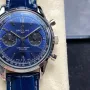 Breitling Premier AB0118A61C1P2 Replica - Cadran Bleu Acier Inoxydable