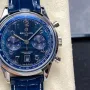 Breitling Premier AB0145171C1P2 Replica - Cadran Bleu Acier Inoxydable