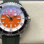 Breitling Superocean 42 A173751A1O1S1 Replica - Cadran Orange Bracelet Caoutchouc