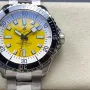 Breitling Superocean A17375211I1A1 Replica - Cadran Jaune Steel Link Bracelet