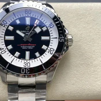 Breitling Superocean A17376211B1A1 Replica - Cadran Noir Acier Inoxydable