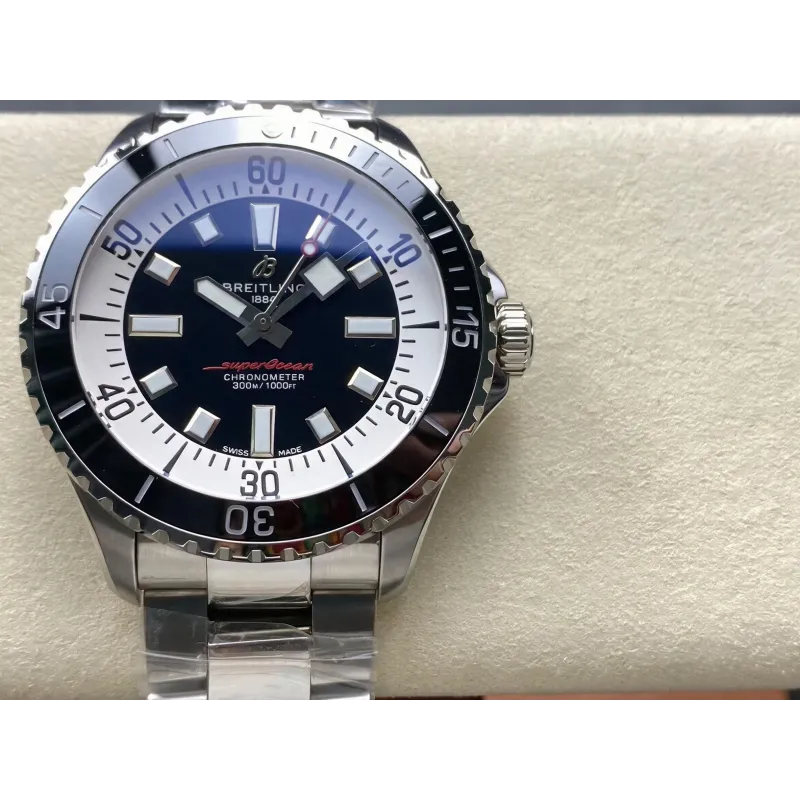 Breitling Superocean A17376211B1A1 Replica - Cadran Noir Acier Inoxydable