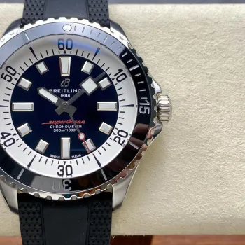 Breitling Superocean 42 A17376211B1S1 Replica - Cadran Noir Acier Inoxydable