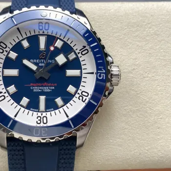 Breitling Superocean 42 A17375E71C1S1 Replica - Cadran Bleu Acier Inoxydable