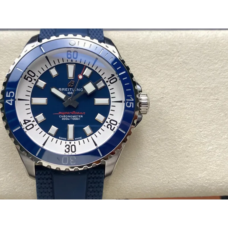 Breitling Superocean 42 A17375E71C1S1 Replica - Cadran Bleu Acier Inoxydable