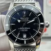 Breitling Superocean Heritage AB2010121B1A1 Replica - Cadran Noir Maille Milanaise