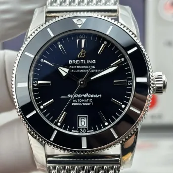 Breitling Superocean Heritage AB2010121B1A1 Replica - Cadran Noir Maille Milanaise