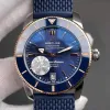 Breitling Superocean Heritage UB3112161C1S1 Replica - Cadran Bleu Lunette Cannelee