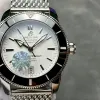 Breitling Superocean Heritage II B20 Automatic 42 AB201012/G827-154A Replica - Cadran Argent