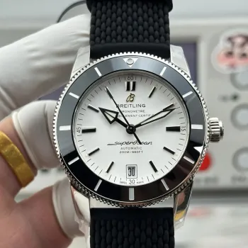 Breitling Superocean Heritage AB201012 Replica - Cadran Argent Maille Milanaise