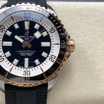 Breitling Superocean Automatic 42 U17375211B1S1 Replica - Cadran Noir Bicolore