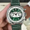 Breitling Top Time Chronograph AB01771A1L1X1 Replica - Cadran Vert Acier Inoxydable