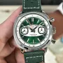 Breitling Top Time Chronograph AB01771A1L1X1 Replica - Cadran Vert Acier Inoxydable