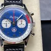 Breitling Top Time B01 Shelby Cobra AB01763A1C1X1 Replica - Cadran Bleu Acier Inoxydable