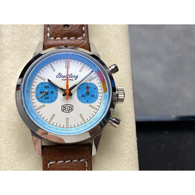 Breitling Top Time Deus Collaboration A233112A1A1X1 Replica - Cadran Blanc