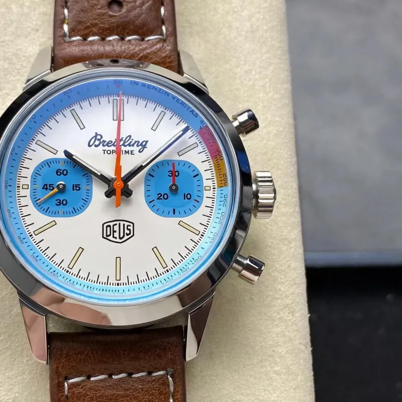 Breitling Top Time Deus Collaboration A233112A1A1X1 Replica - Cadran Blanc