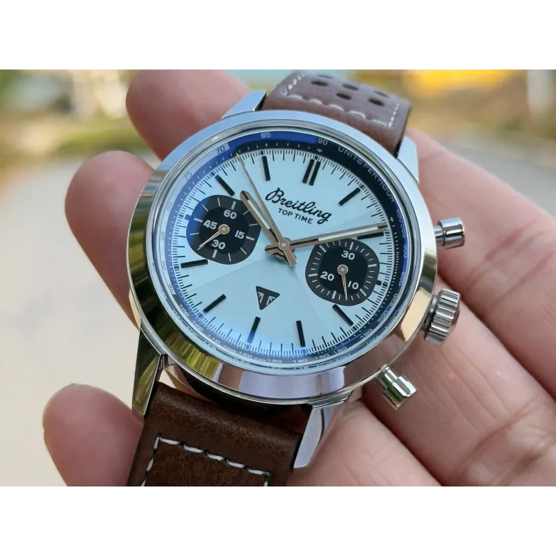 Breitling Top Time A23311121C1X1 Replica - Cadran Bleu Glace Acier Inoxydable