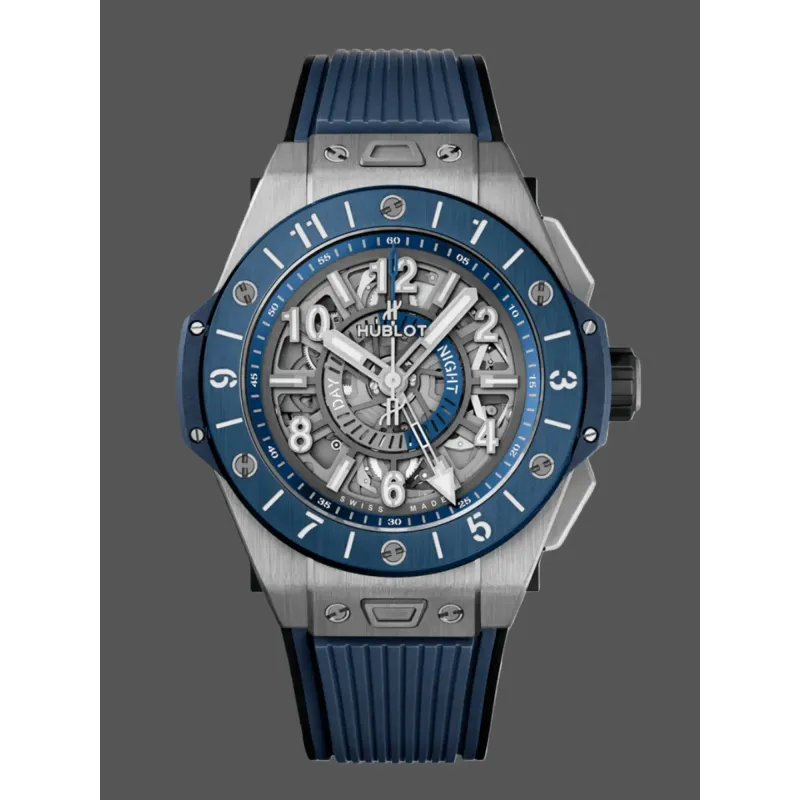 Hublot Big Bang 471.NL.7112.RX Replica - Bracelet Caoutchouc Titane