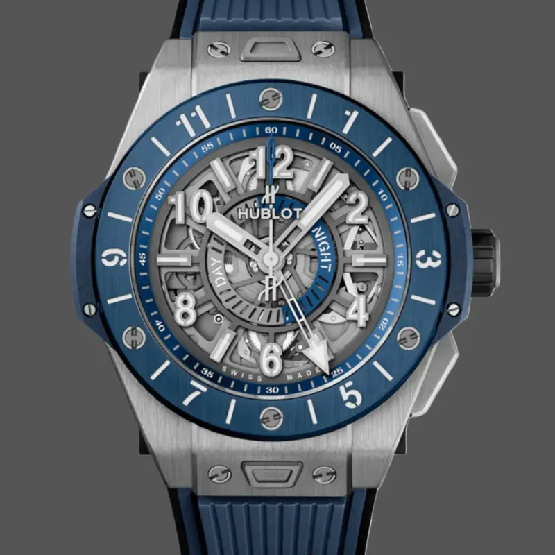 Hublot Big Bang 471.NL.7112.RX Replica - Bracelet Caoutchouc Titane