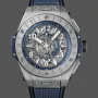 Hublot Big Bang Unico GMT 471.NX.7112.RX Replica - Bracelet Caoutchouc Titane