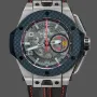 Hublot Big Bang Ferrari 401.NX.0123.VR Replica - Bracelet Cuir Titane