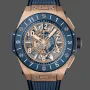 Hublot Big Bang 471.OL.7128.RX Replica - Bracelet Caoutchouc Or Rose