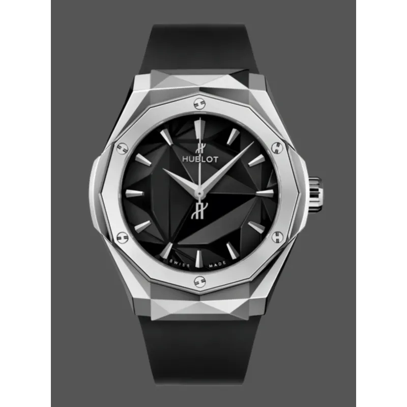 Hublot Classic Fusion Orlinski Titanium 550.NS.1800.RX.ORL19 Replica - Cadran Noir