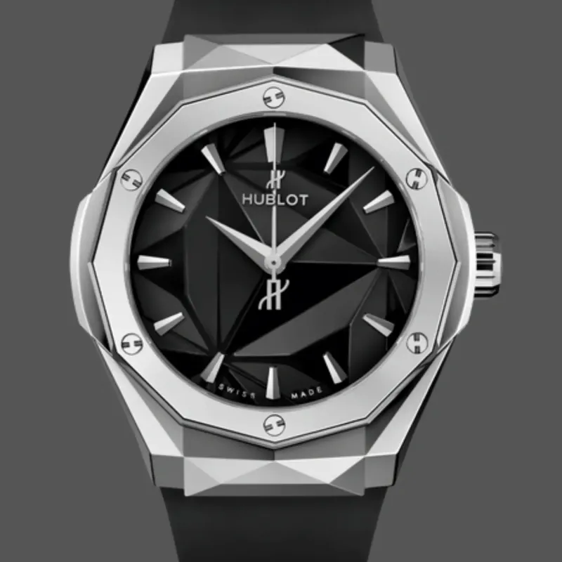 Hublot Classic Fusion Orlinski Titanium 550.NS.1800.RX.ORL19 Replica - Cadran Noir